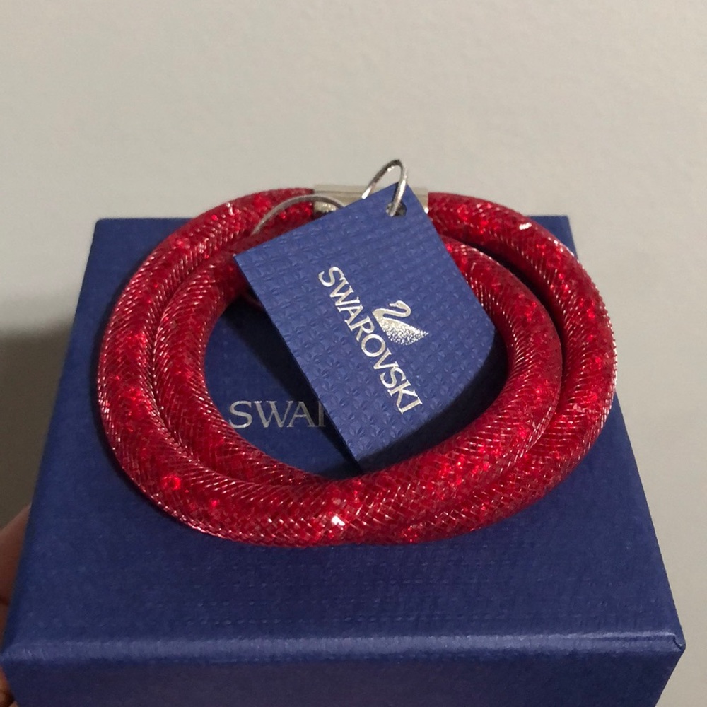 Swarovski Red Stardust Bracelet/Necklace